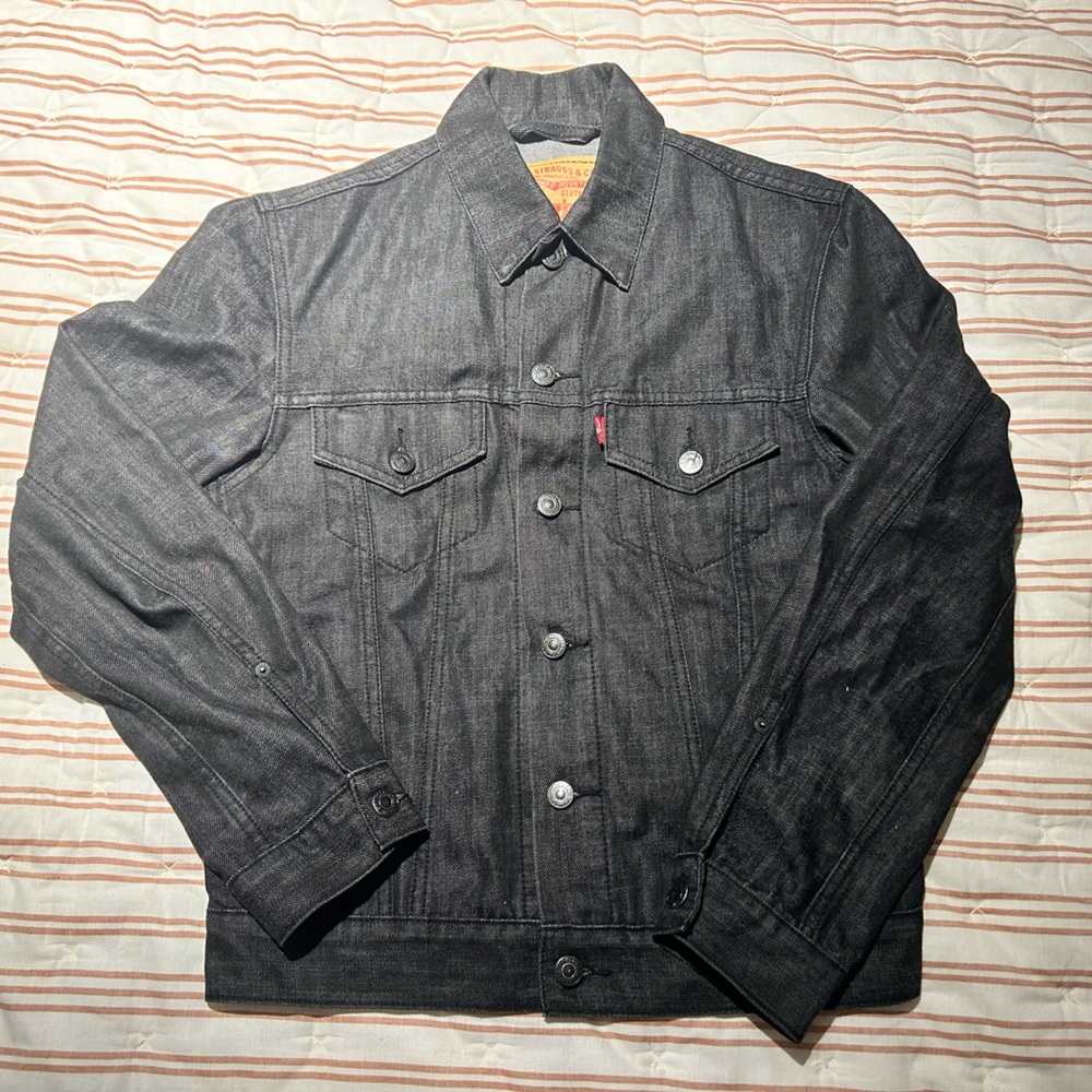 Levis Black Denim Jacket